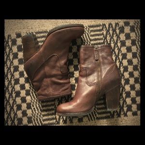 Women’s Frye Brown Ankle Boots, 7